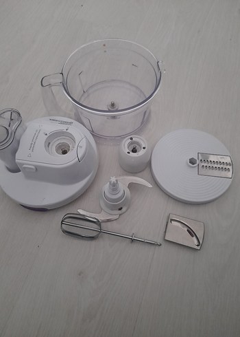 Beyaz Gri Çok Fonksiyonlu Mutfak Robotu - Görsel 2