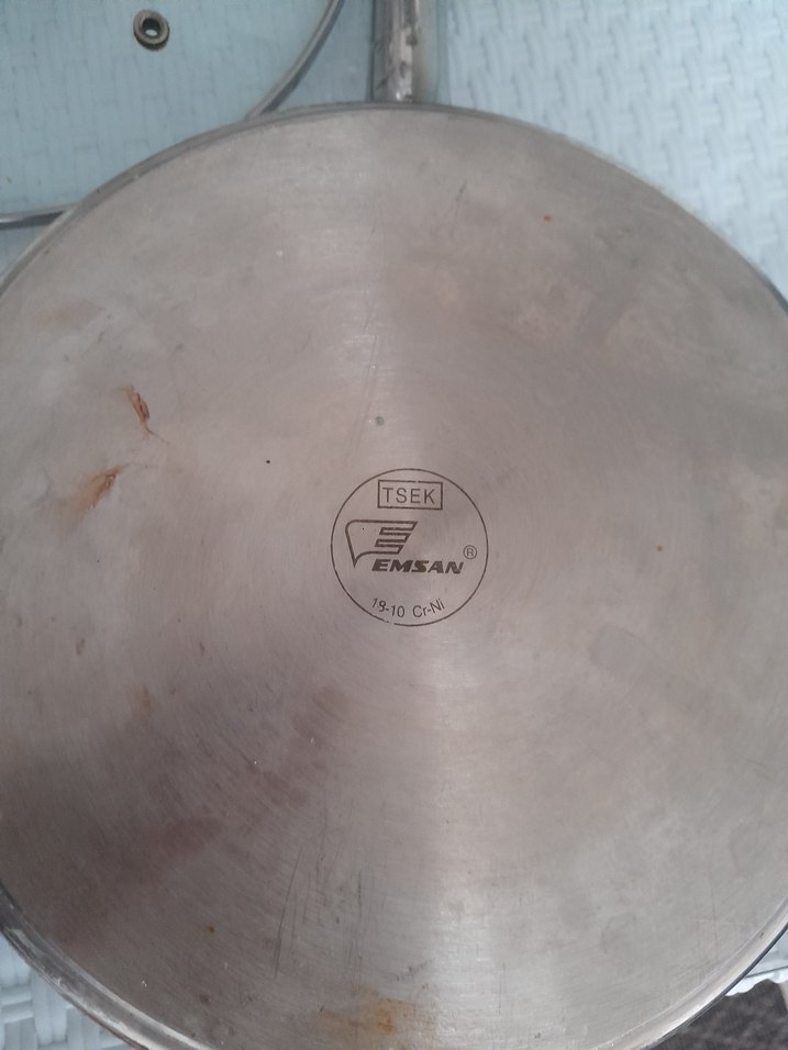 Cam Kapaklı Bej Tava - Görsel 3