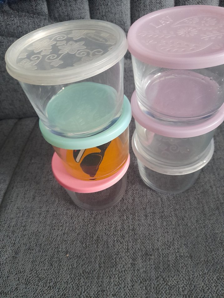 Pastel Renkli Çoklu Gıda Saklama Kabı Seti - Görsel 2