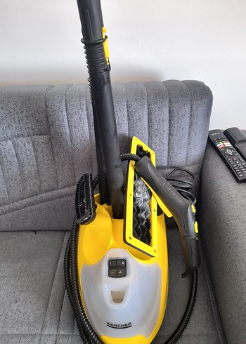 Sarı ve Gri Elektrikli Süpürge - Görsel 3