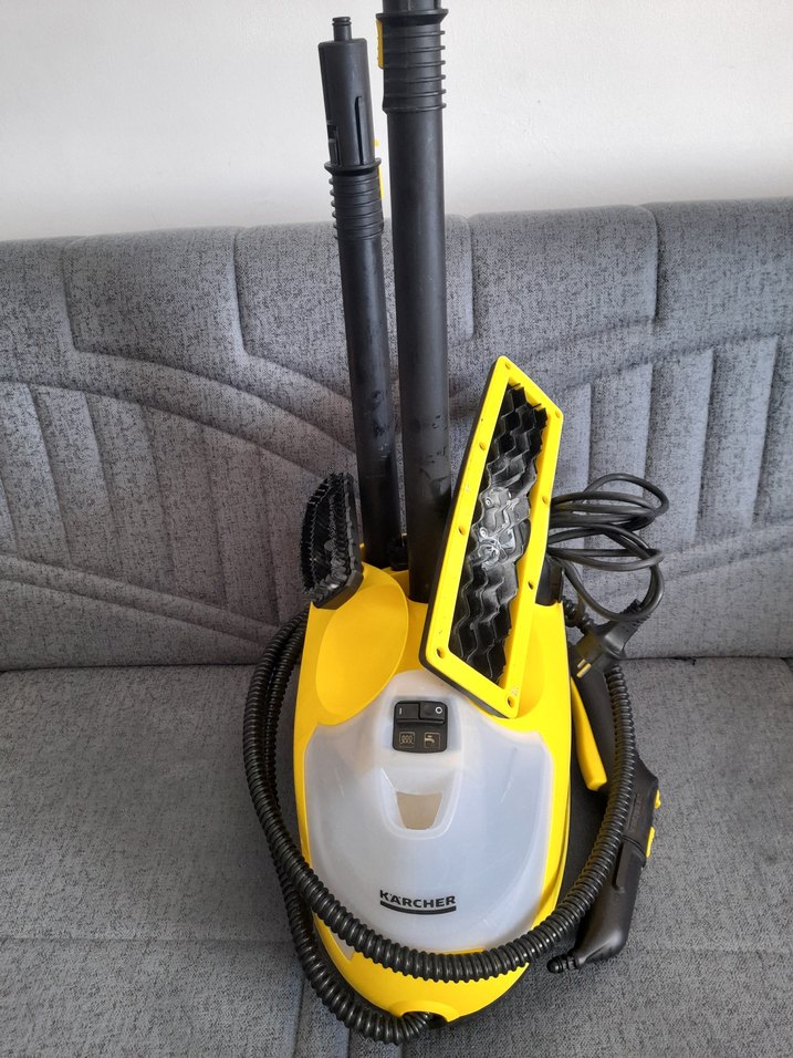 Sarı ve Gri Elektrikli Süpürge - Görsel 5