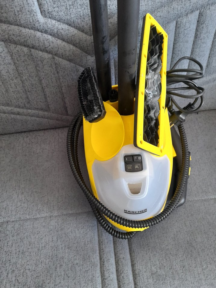 Sarı ve Gri Elektrikli Süpürge - Görsel 2