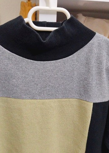 Diğer Gri Renkli Salaş Kesim Kadın Sweatshirt