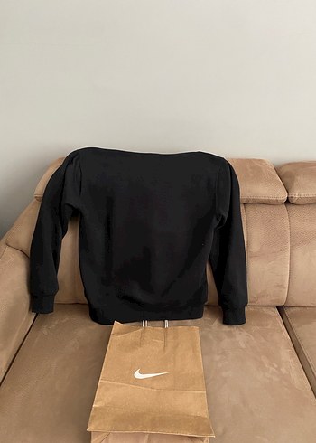 Nike Jordan Siyah Kapüşonlu Sweatshirt - Görsel 2