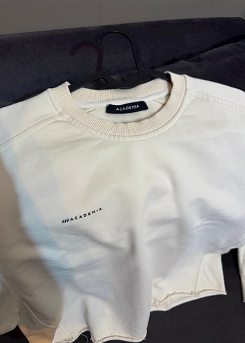 Academia Kadın krem Sweatshirt - Görsel 4