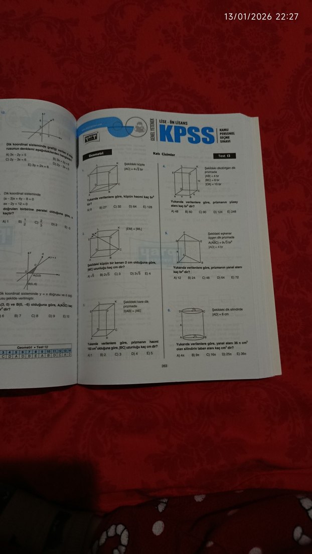 KPSS Lise Ön Lisans Yaprak Test Kitabı - Görsel 2