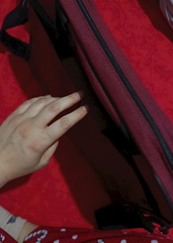 Bordo Laptop Çantası - Görsel 3