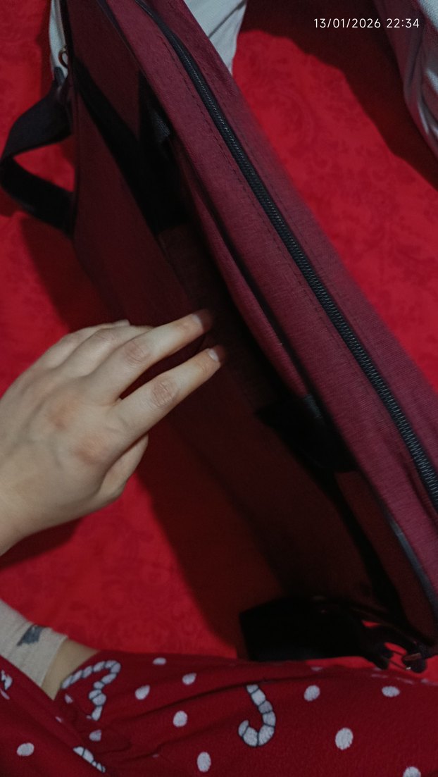 Bordo Laptop Çantası - Görsel 3