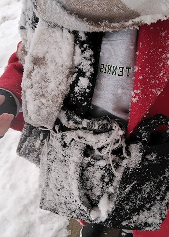 Kırmızı Uzun Kaban - Görsel 7