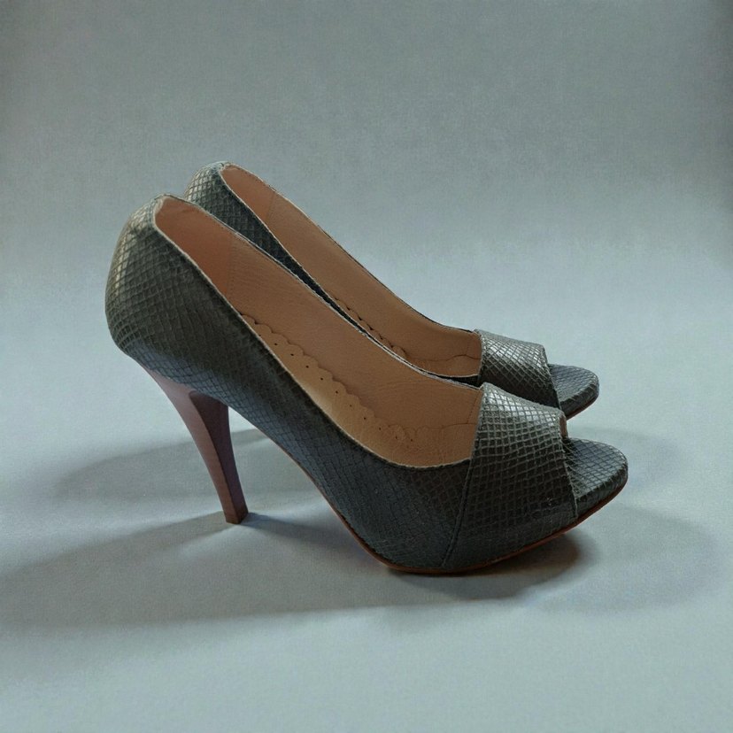 Yeşil Topuklu Ayakkabı  37 Numara  Hiç Giyilmemiş - Görsel 4