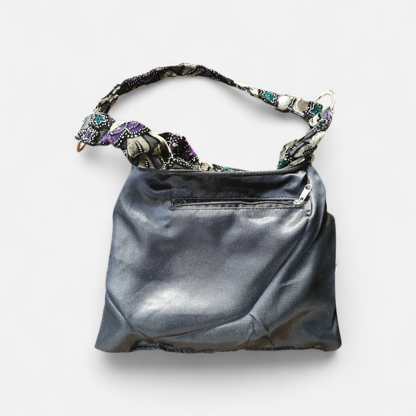 Boncuk Detaylı Çok Renkli Bohem Omuz Çantası  | Kullanımmamış - Görsel 5