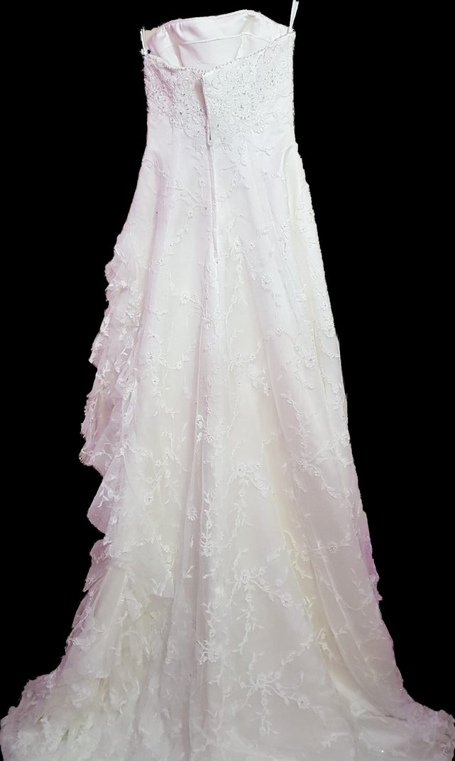 Orijinal Pronovias Lavanda Gelinlik 38/40 Beden-2 Duvak+Tarlatan - Görsel 4