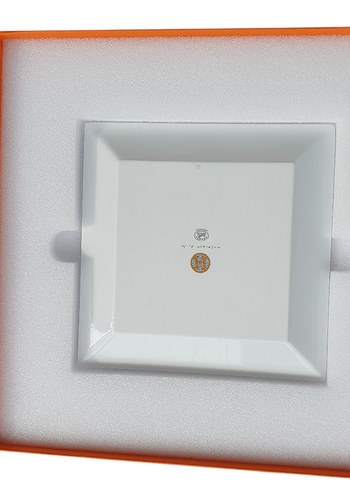 Orijinal Hermès Tabak 15×15 cm  Kutulu - Görsel 2