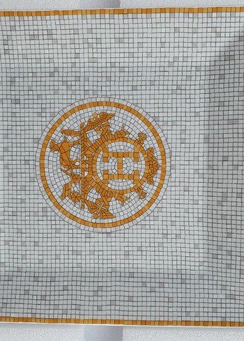 Orijinal Hermès Tabak 15×15 cm  Kutulu - Görsel 7