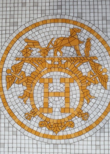 Orijinal Hermès Tabak 15×15 cm  Kutulu - Görsel 9