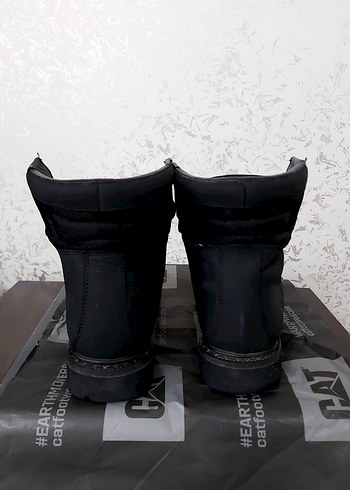 Siyah Deri CAT Bot - Görsel 5