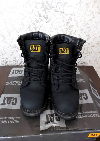 Siyah Deri CAT Bot - Görsel 3