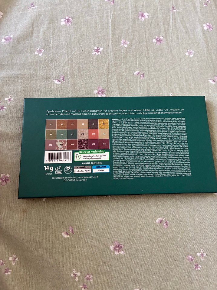 Rival Me Secret Garden Far Paleti - Görsel 3