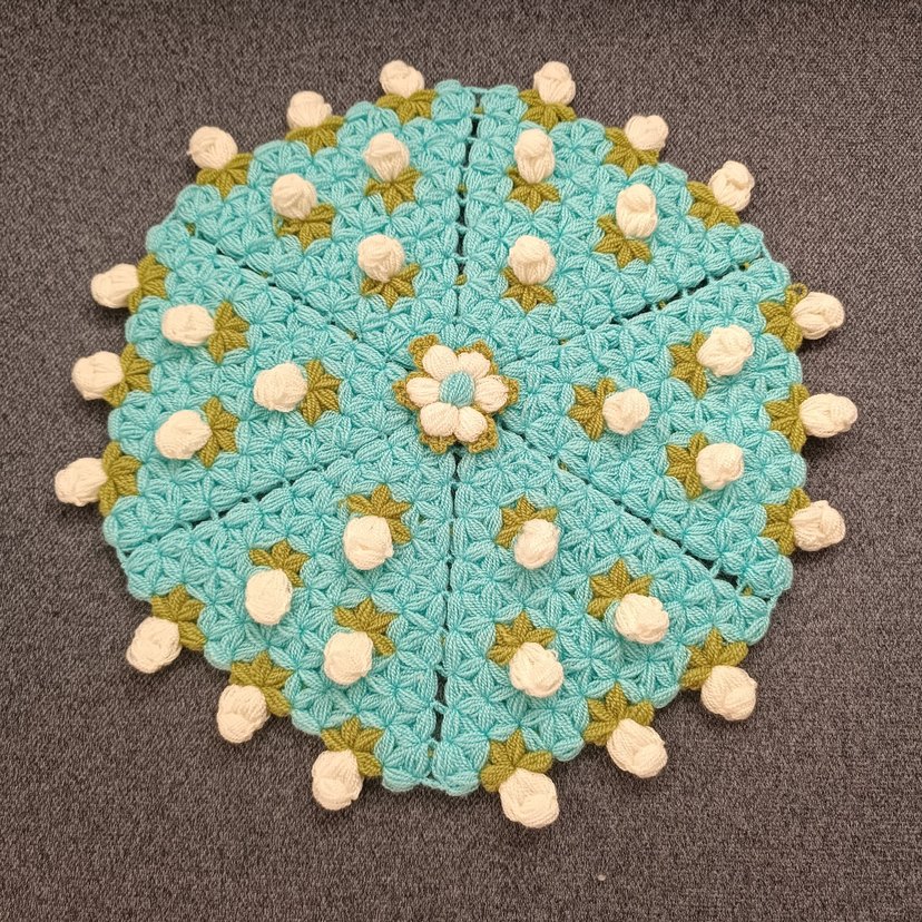 Çeyizlik el örgüsü lif örgü banyo lifi - Görsel 3