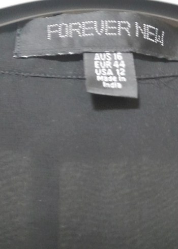 Siyah Gri Taşlı Düğmeli Uzun Kollu Tül Gömlek - Görsel 2