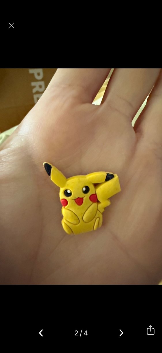 Sarı Pikachu Aksiyon Figürü - Görsel 2