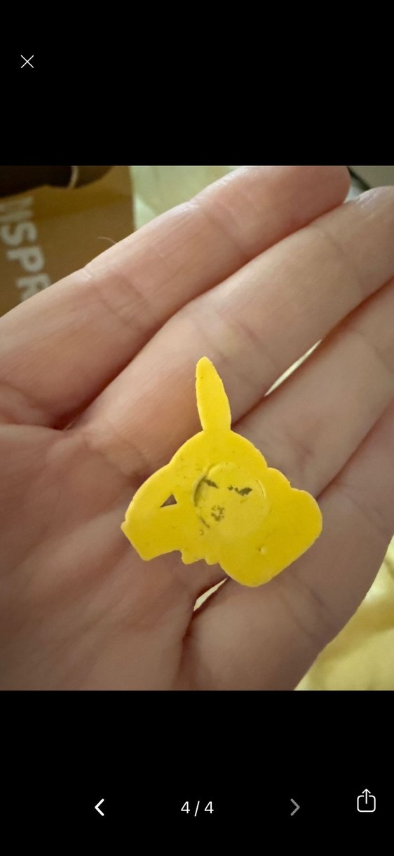 Sarı Pikachu Aksiyon Figürü - Görsel 3