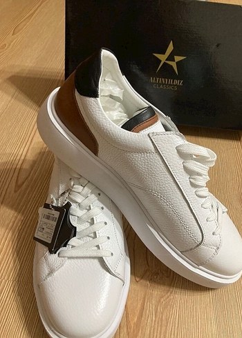 Altınyıldız Beyaz Erkek Spor Ayakkabı - Görsel 3