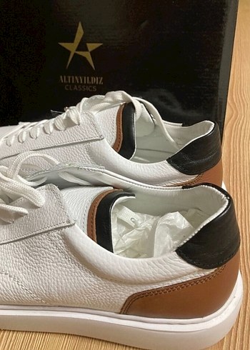 Altınyıldız Beyaz Erkek Spor Ayakkabı - Görsel 4