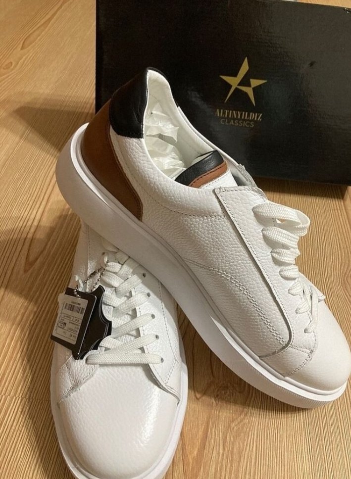 Altınyıldız Beyaz Erkek Spor Ayakkabı - Görsel 3