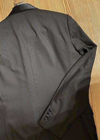 Erkek Siyah Düğmeli Klasik Ceket - Görsel 14