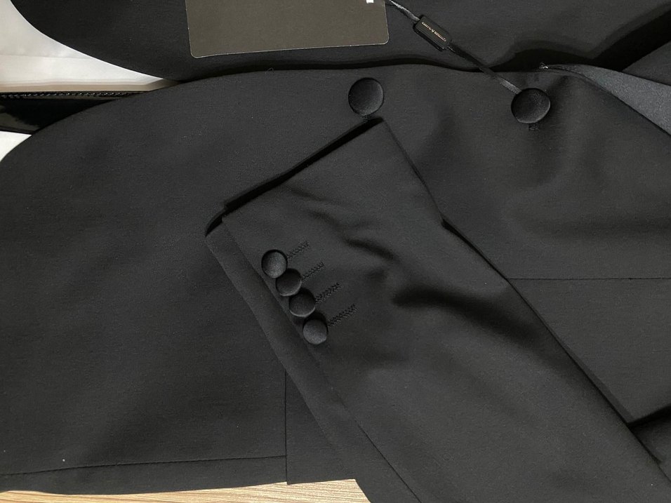 Erkek Siyah Düğmeli Klasik Ceket - Görsel 5