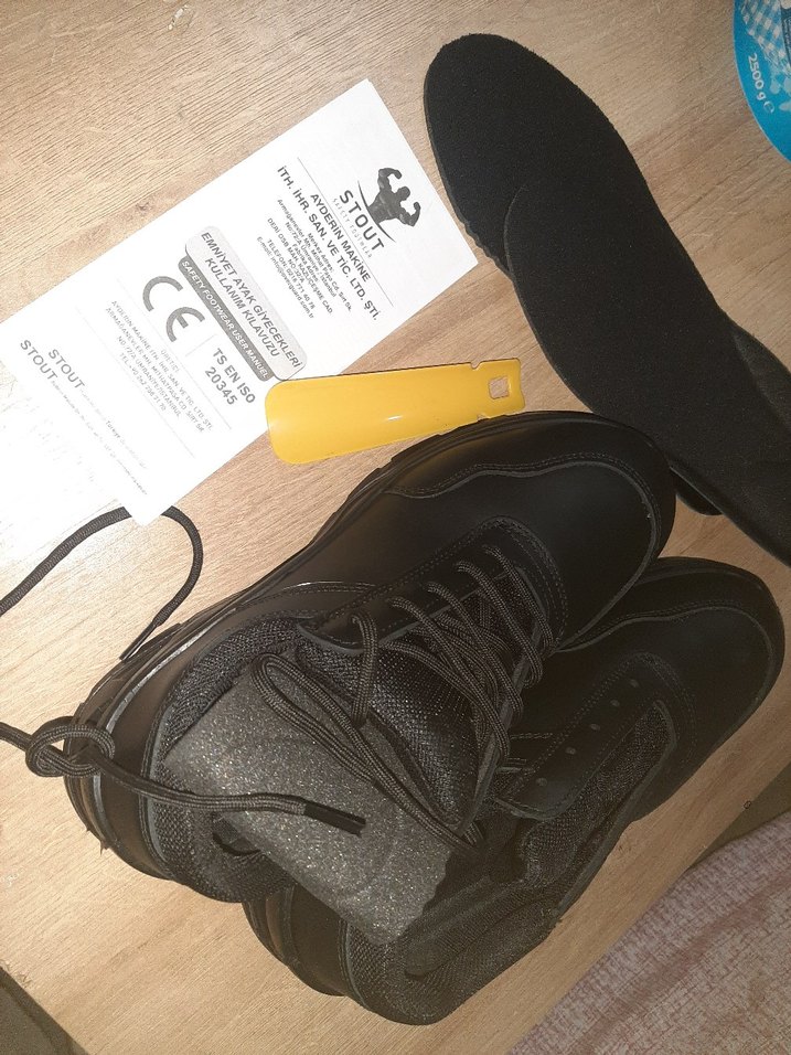 Siyah Erkek Kauçuk Outdoor Botlar - Görsel 2