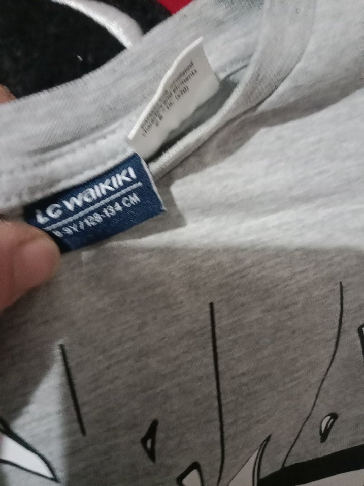 erkek Çocuk Renkli Baskılı Sweatshirt - Görsel 4