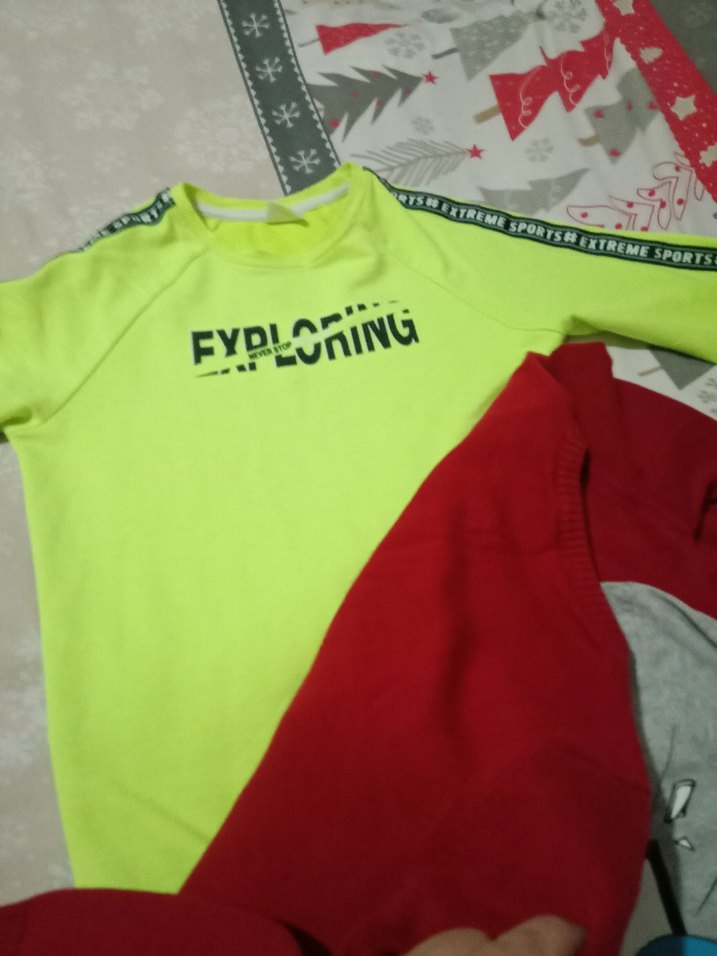 erkek Çocuk Renkli Baskılı Sweatshirt - Görsel 3