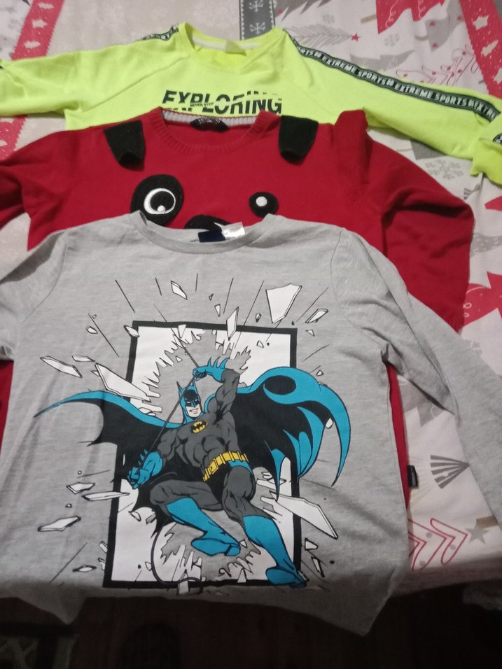 erkek Çocuk Renkli Baskılı Sweatshirt - Görsel 2