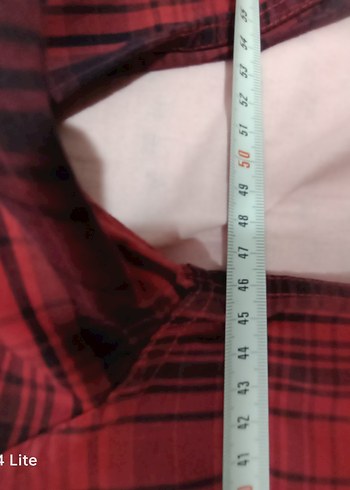 11-12 Yaş Beden bordo Renk Bordo Uzun Kollu Erkek Gömlek