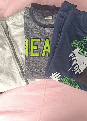5 adet 11/12 yaş sweatshirt