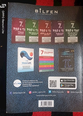 Bilfen 7. Sınıf Pro & Test Matematik Soru Bankası - Görsel 2