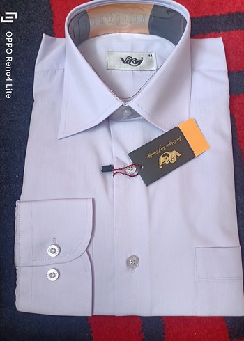 Mavi Uzun Kollu Erkek Gömlek - Görsel 4