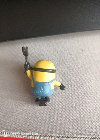 Renkli Sarı Minyon Figür - Görsel 2