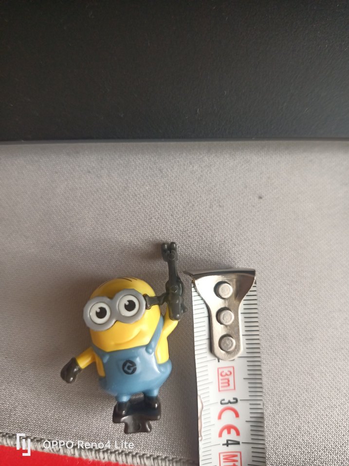 Renkli Sarı Minyon Figür - Görsel 3