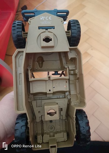 Camel Renkli Askeri Oyuncak Araç - Görsel 5