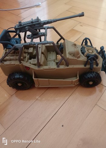 Camel Renkli Askeri Oyuncak Araç - Görsel 4