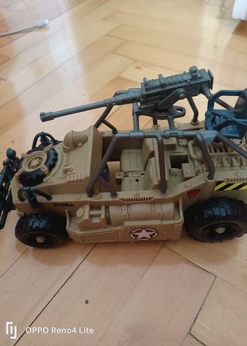 Camel Renkli Askeri Oyuncak Araç - Görsel 2