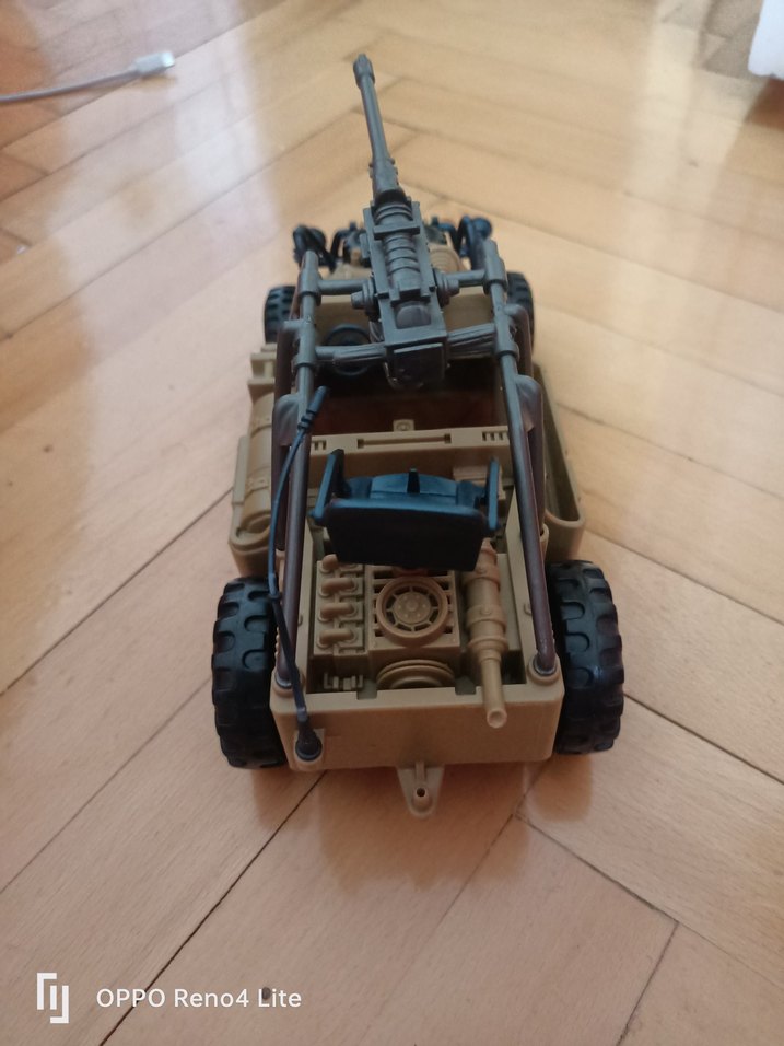 Camel Renkli Askeri Oyuncak Araç - Görsel 3