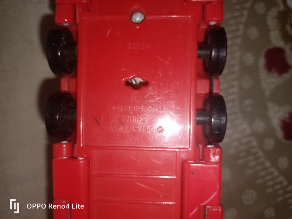 Kırmızı Lightning McQueen Oyuncak Kamyon - Görsel 4