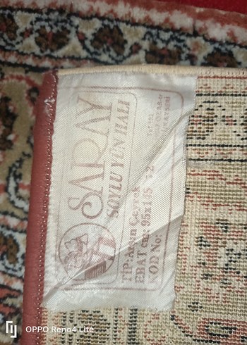 Klasik Desenli Yün Halı - Görsel 4