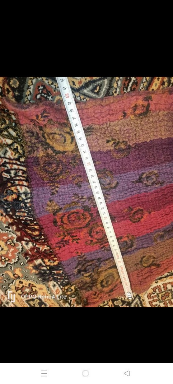 Saf yün  Bohem Kadın Şalı - Görsel 5