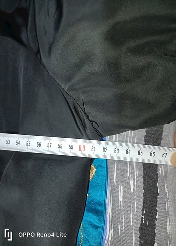 Düğmeli Siyah Midi  Kaban - Görsel 3