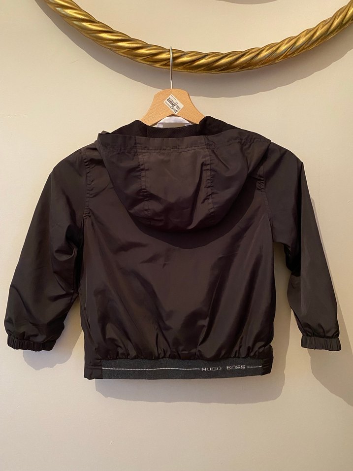 HUGO BOSS Erkek Çocuk Fermuarlı Mont - Görsel 5